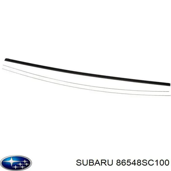 Гумка склоочисника водійська Subaru Forester (S12, SH) (Субару Форестер)