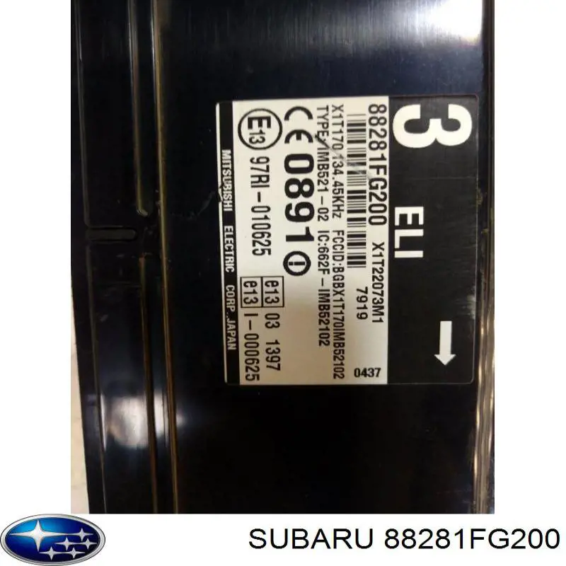  Subaru 88281FG200 ціна, від 26.81 USD