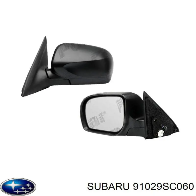 91029SC060 Subaru Праве дзеркало заднього виду