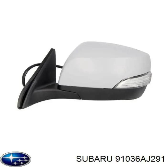 Ліве бокове дзеркало 91036AJ291 Subaru