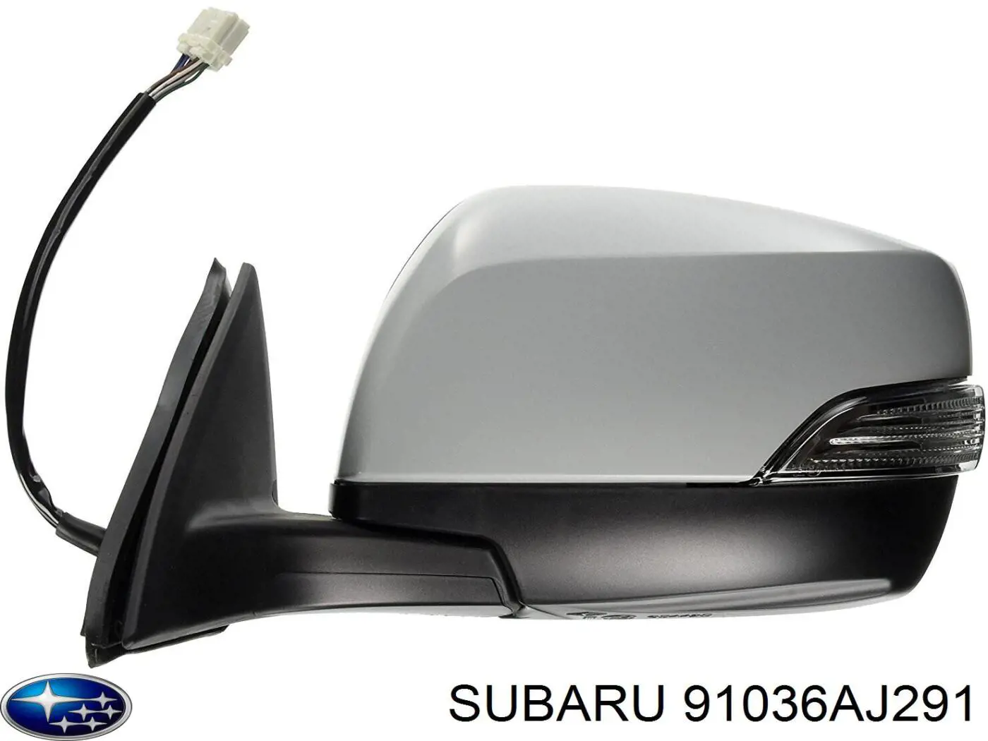 91036AJ291 Subaru Дзеркало заднього виду, ліве