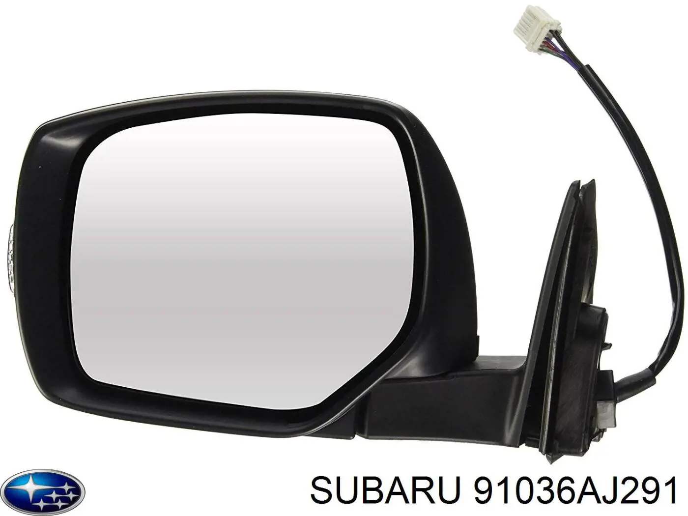 Ліве бічне дзеркало Subaru 91036AJ291 ціна, від 156.41 USD