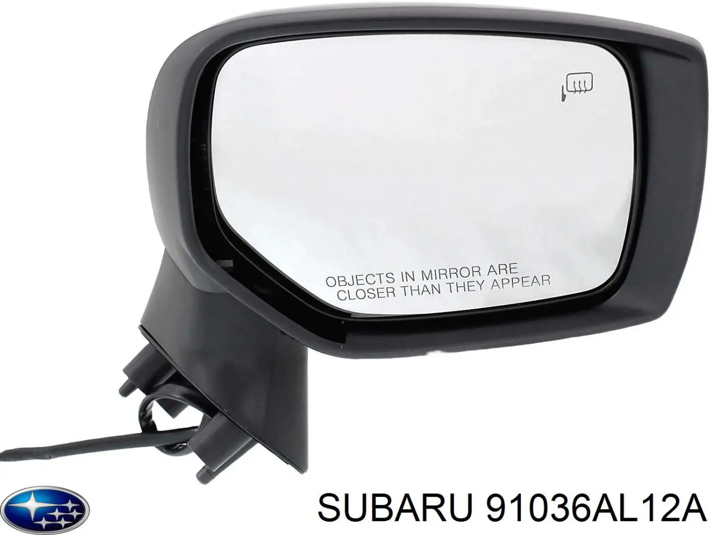 Купити 91036AL12A Subaru Бічне дзеркало заднього виду ліве