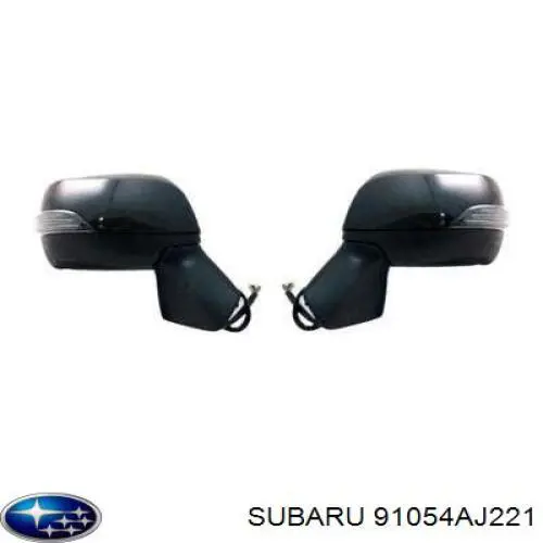 91054AJ221 Subaru Накладка правого бокового дзеркала
