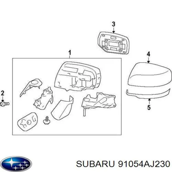  Subaru 91054AJ230 ціна, від 26.31 USD