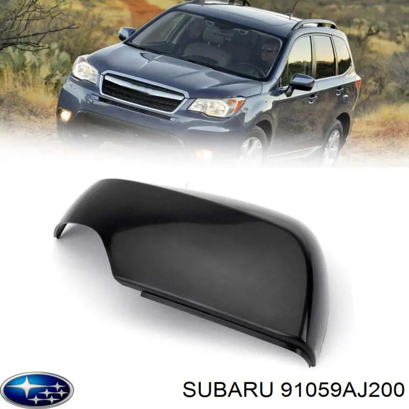Накладка дзеркала заднього виду, права 91059AJ200 Subaru
