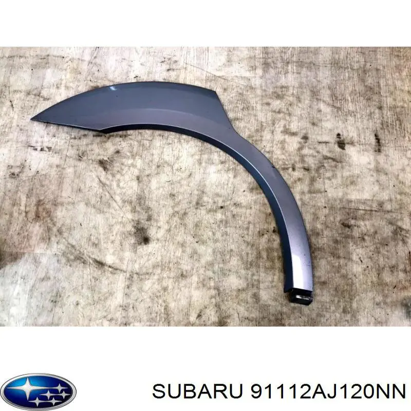 91112AJ120NN Subaru Накладка заднього правого крила