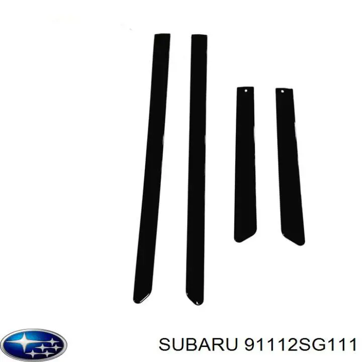 Купити 91112SG111 Subaru Молдинг переднього лівого крила