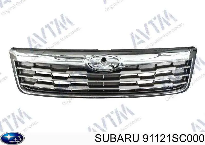 Купити 91121SC000 Subaru Захисна решітка радіатора