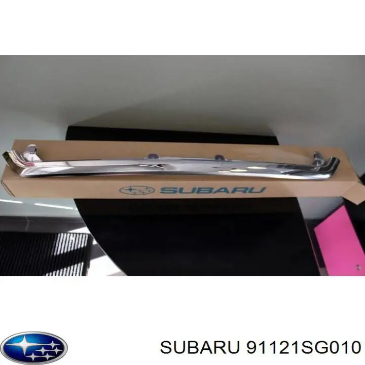 91121SG010 Subaru молдинг капота