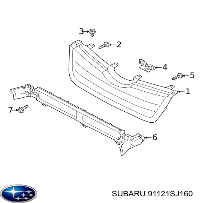  91121SJ160 Subaru