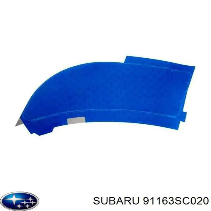 Накладка задньої правої двері Subaru 91163SC020 ціна, від 54.66 USD