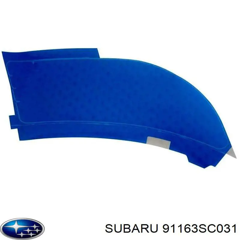 Накладка задньої лівої двері Subaru 91163SC010 ціна, від 25.40 USD