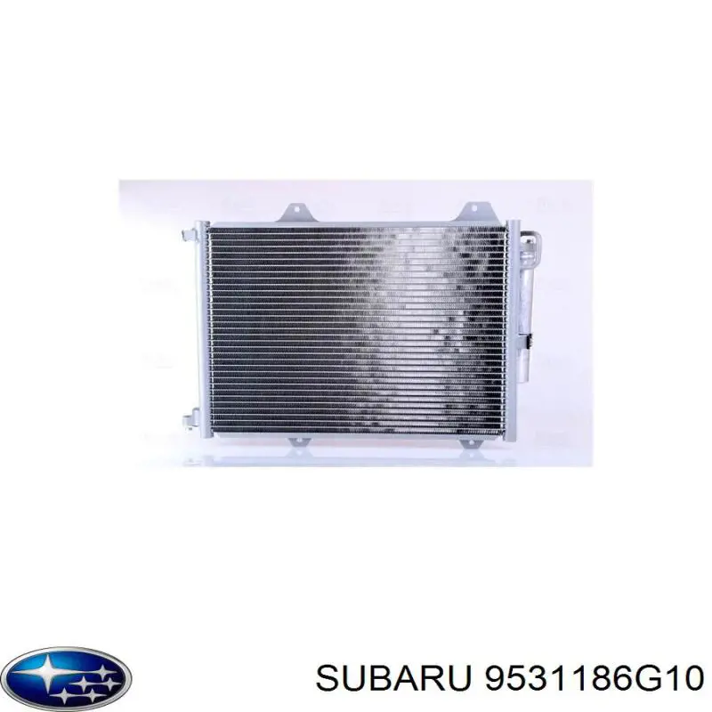 Радіатор кондиціонера 9531186G10 Subaru