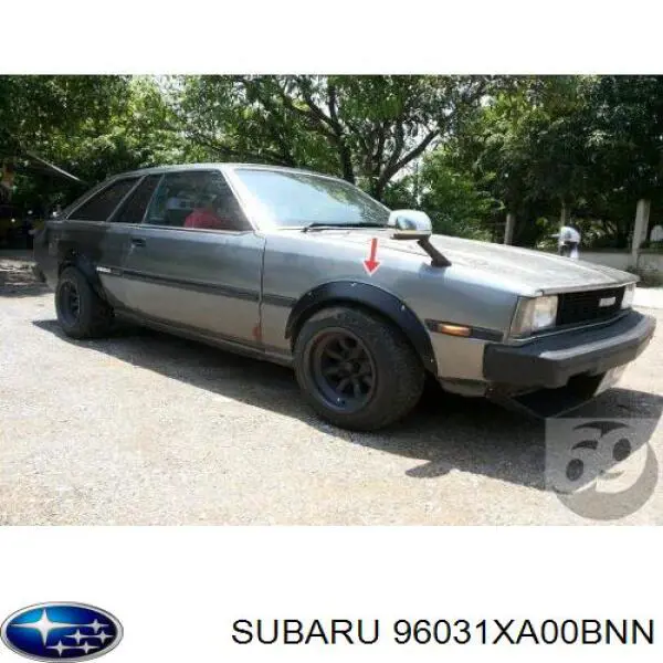Спойлер 3/5-й, задніх дверей 96031XA00BNN Subaru