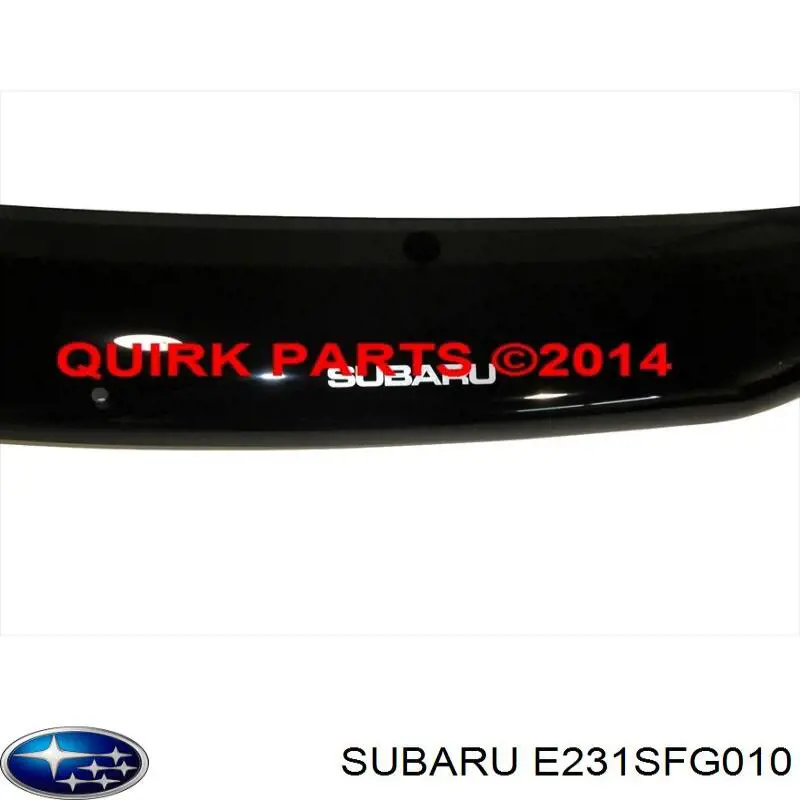 Дефлектор капота Subaru Impreza 3 (GH) (Субару Імпреза)