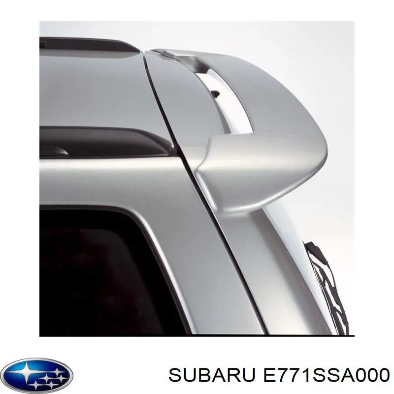 Накладка бампера заднього, верхня захисна (сходинка-підніжка) Subaru Forester (S11, SG) (Субару Форестер)
