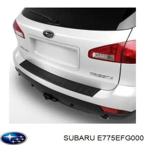 Накладка бампера заднього, верхня захисна (сходинка-підніжка) Subaru E775EFG000 ціна, від 19.12 USD
