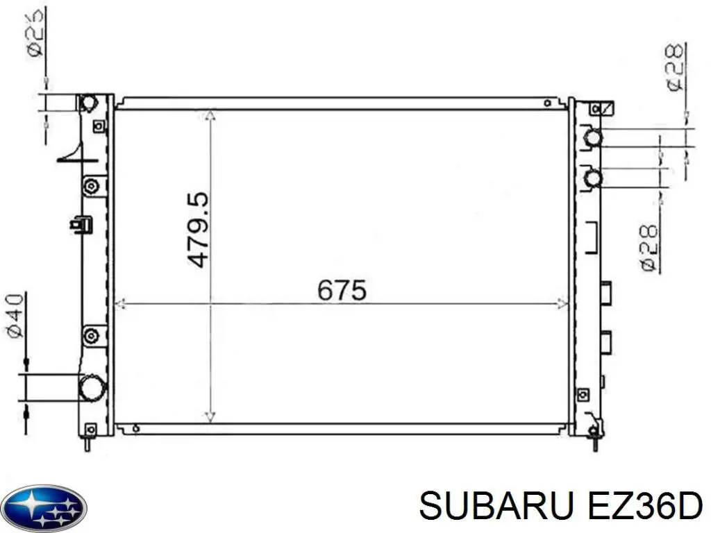 EZ36D Subaru Мотор в зборі
