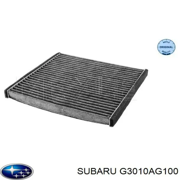 Фільтр повітряний обігрівача Subaru G3010AG100 ціна, від 6.24 USD