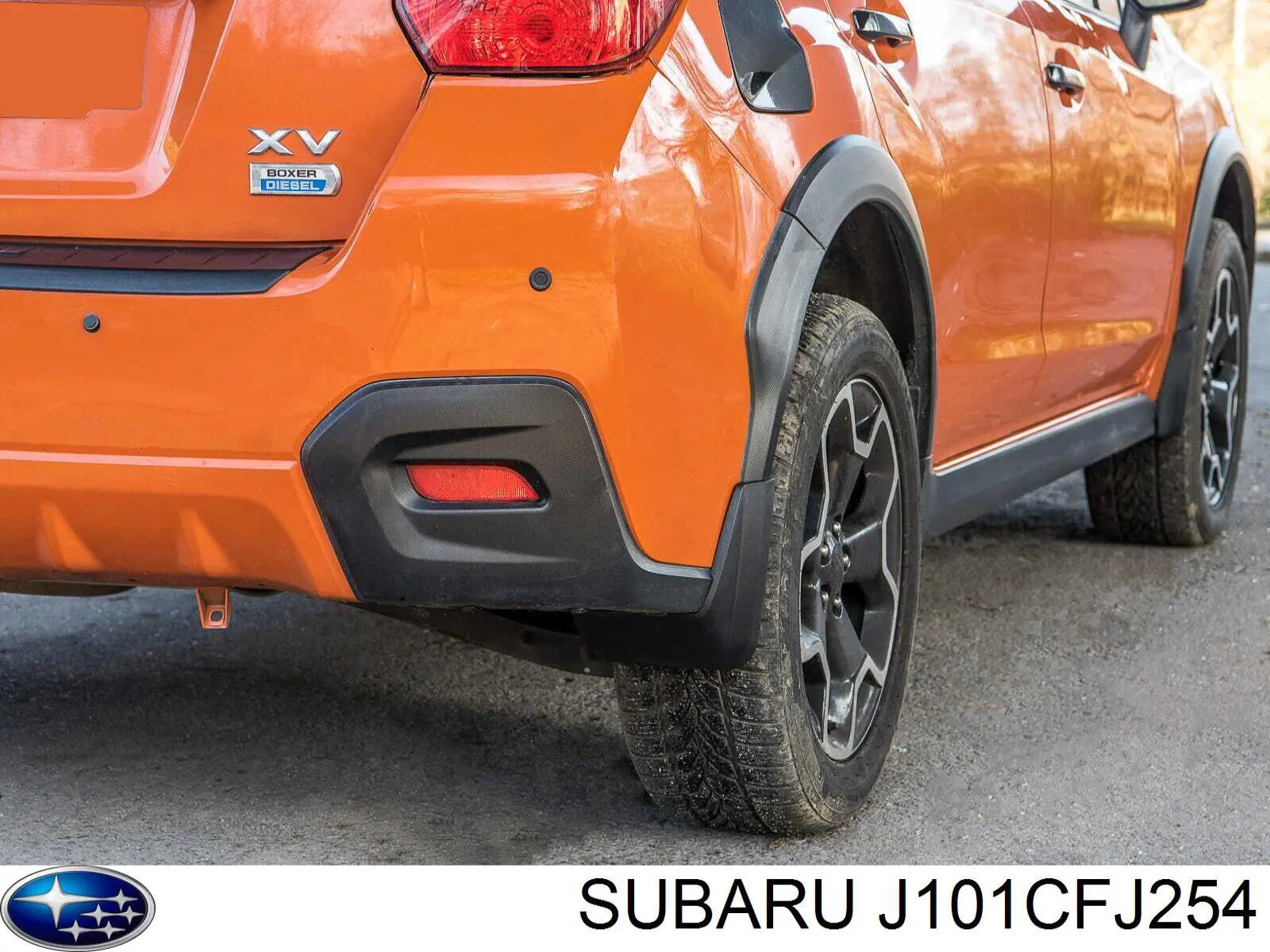 Задні бризковики Subaru J101CFJ254 ціна, від 127.94 USD