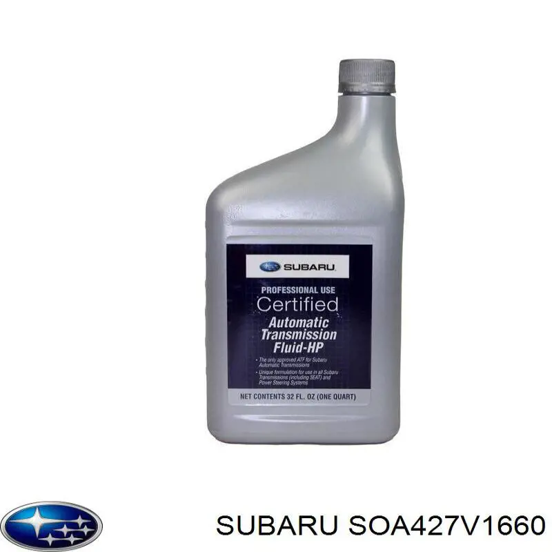 Масло трансмісії Subaru SOA427V1660 ціна, від 15.21 USD