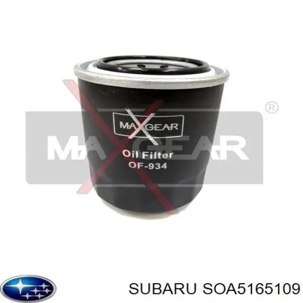 Масляний фільтр двигуна Subaru SOA5165109 ціна, від 5.83 USD