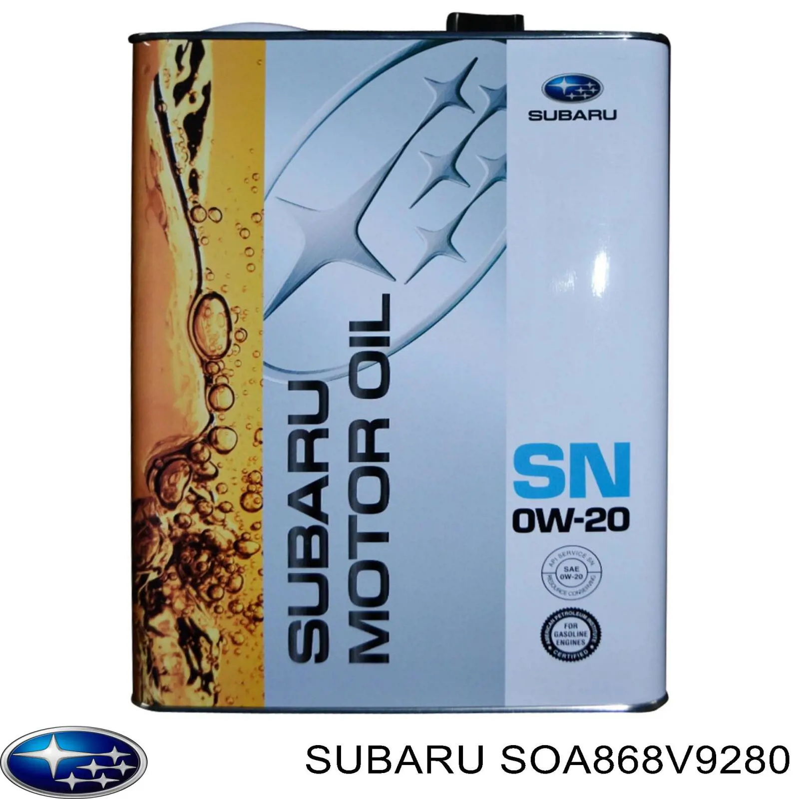 Моторне масло SOA868V9280 Subaru