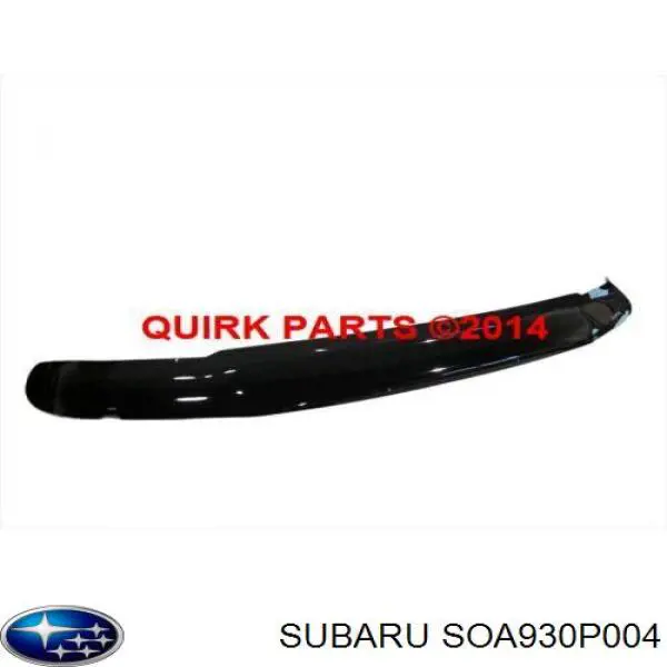  Дефлектор капота Subaru Forester 2