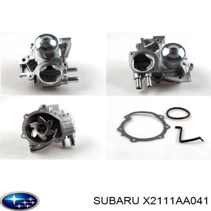 Купити X2111AA041 Subaru Насос охолоджуючої рідини
