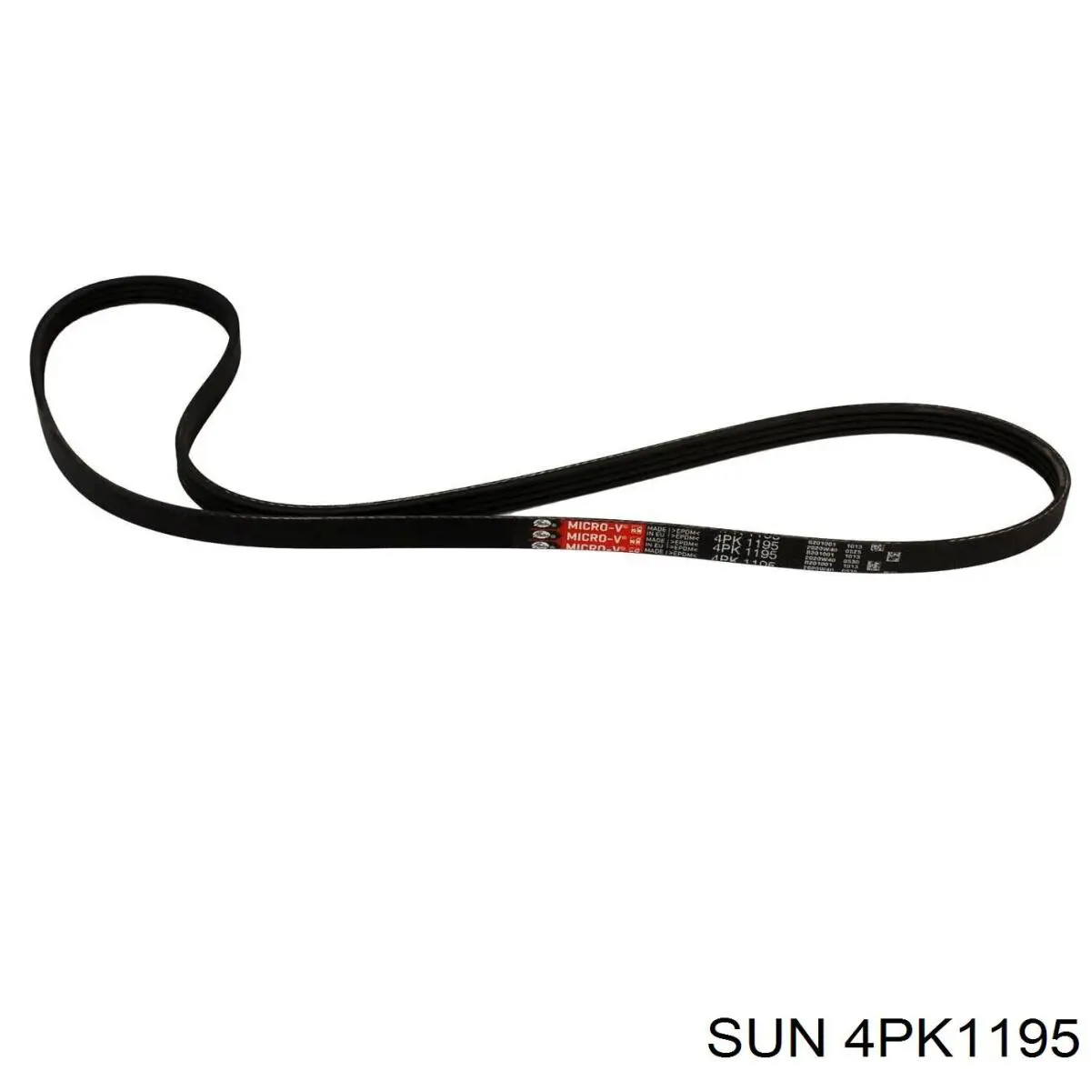 4PK1195 SUN Поліклиновий ремінь
