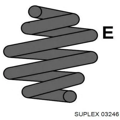 03246 Suplex пружина передня