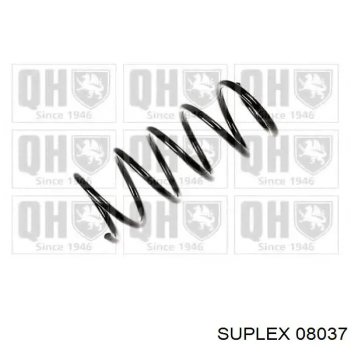 08037 Suplex пружина передня