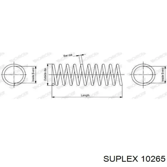 Пружина передня Ford 1045960 ціна, від 32.30 USD