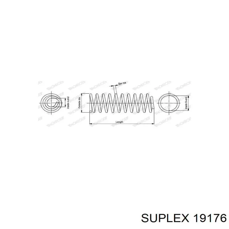 Пружина передня A2103213504 Mercedes