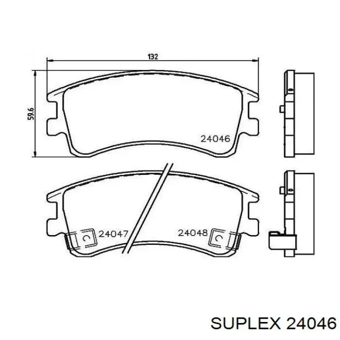 Пружина передня 5002F4 Peugeot/Citroen