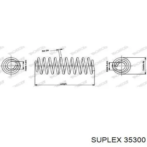 Задні пружини ZC6625H Japan Parts
