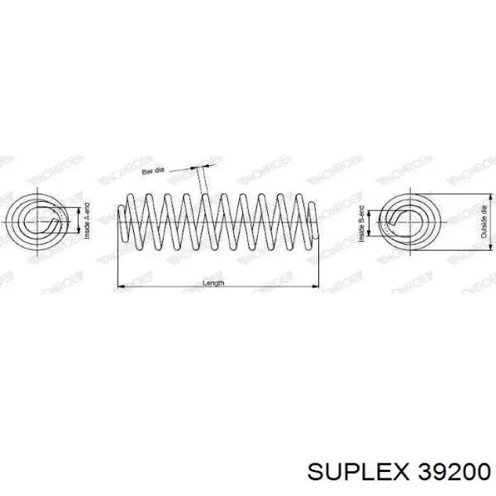 Пружина задня Suplex 39200 ціна, від 32.04 USD
