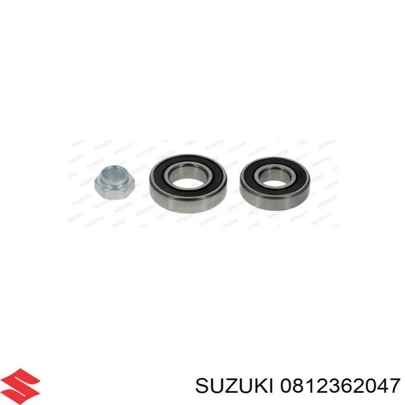Купити 0812362047 Suzuki Підшипник задньої ступиці