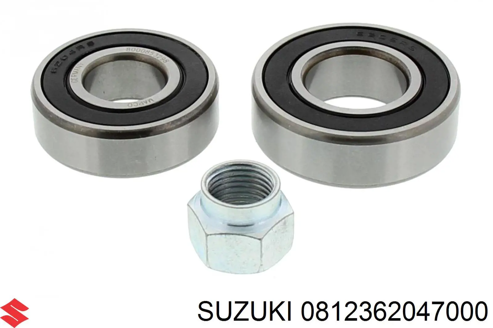 Підшипник маточини задньої Suzuki 0812362047000 ціна, від 6.39 USD
