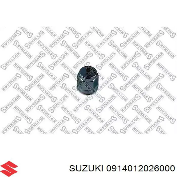 Гайка колісна 0914012026000 Suzuki