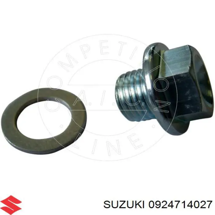 0924714027 Suzuki Пробка піддона двигуна