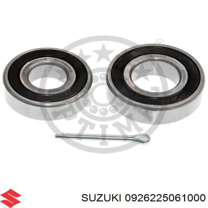 Підшипник маточини задньої Suzuki 0926225061000 ціна, від 5.91 USD