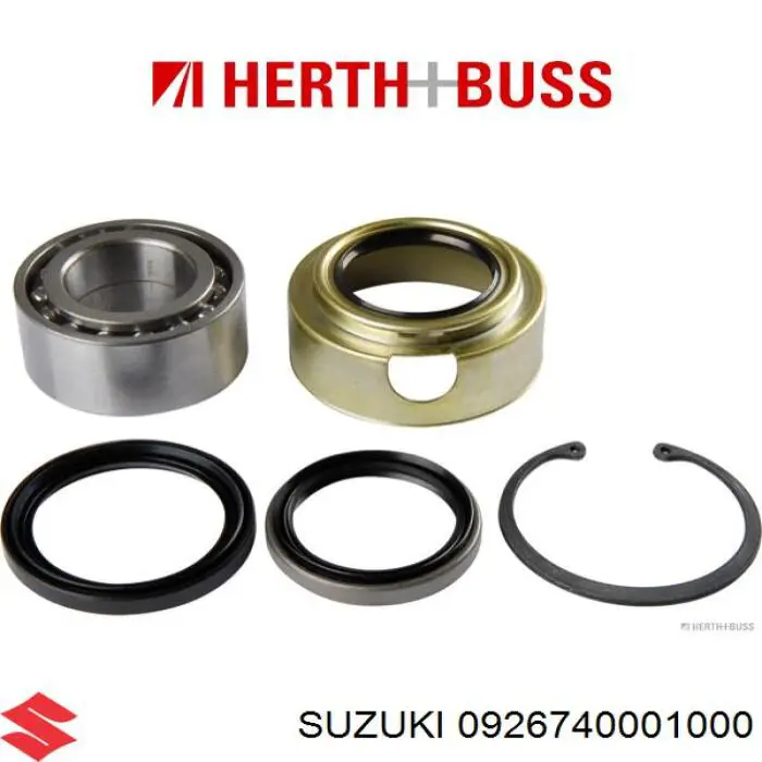Купити 0926740001000 Suzuki Підшипник ступиці передньої