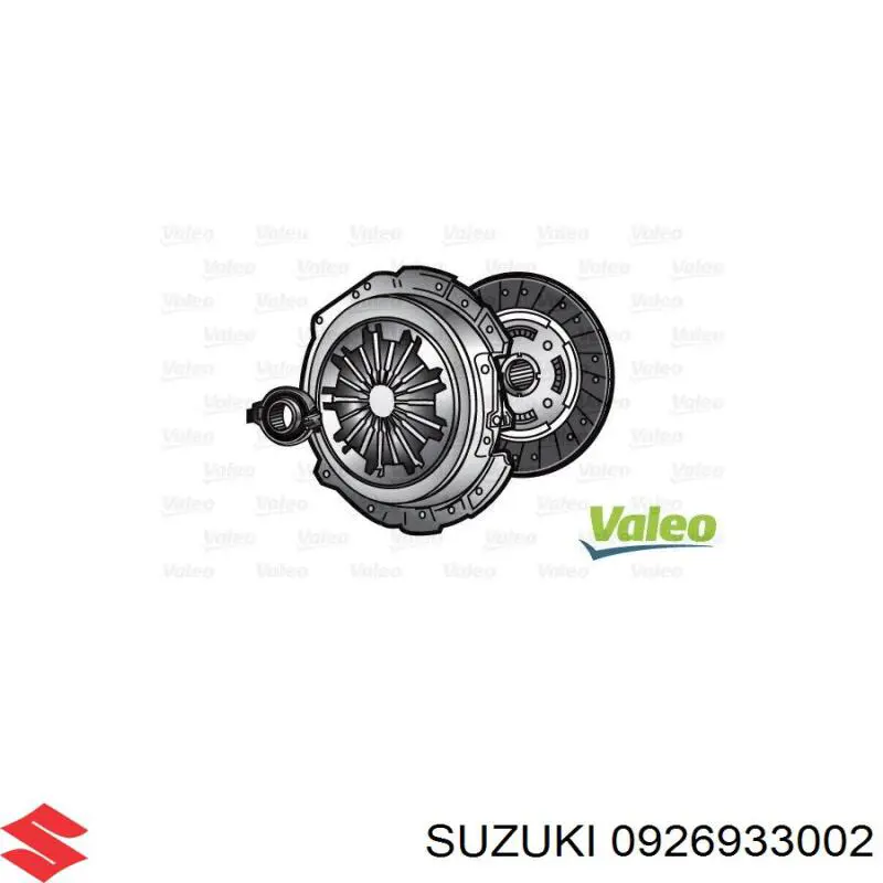 Вижимний підшипник Suzuki 0926933002 ціна, від 15.50 USD