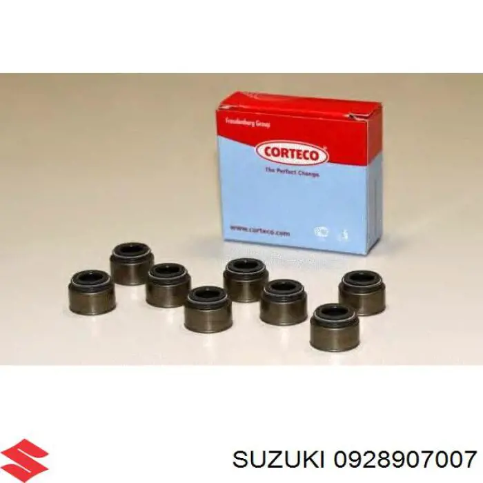 Сальник клапана (маслоз'йомного), випускного Suzuki 0928907007 ціна, від 1.47 USD
