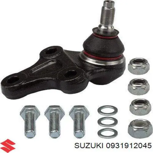 0931912045 Suzuki Сайлентблок задньої тяги