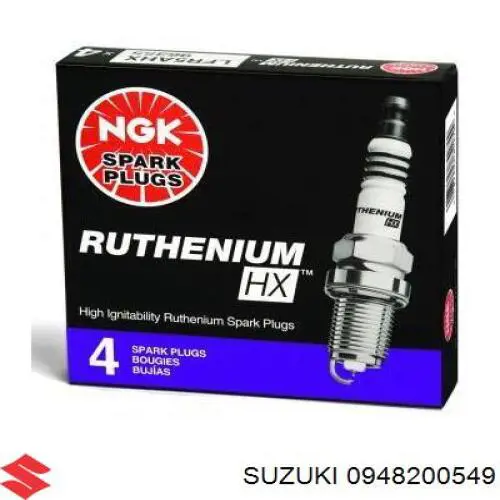 Свічки запалювання 0948200549 Suzuki