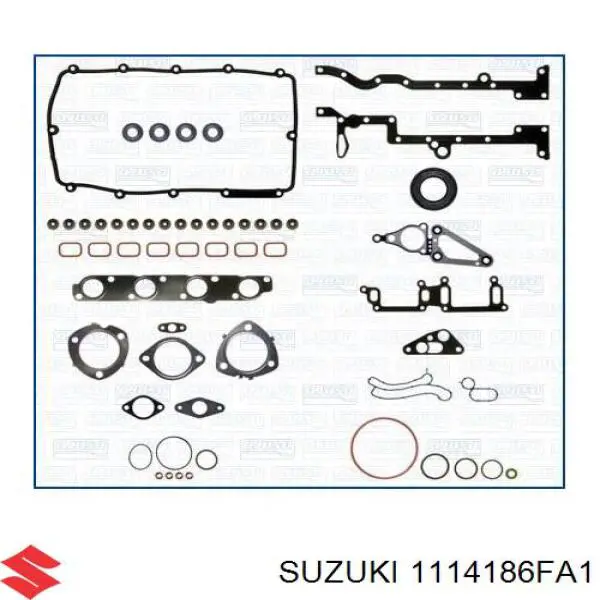 Прокладка головки блока циліндрів (ГБЦ), права Suzuki Grand Vitara (FT, GT) (Сузукі Гранд вітара)