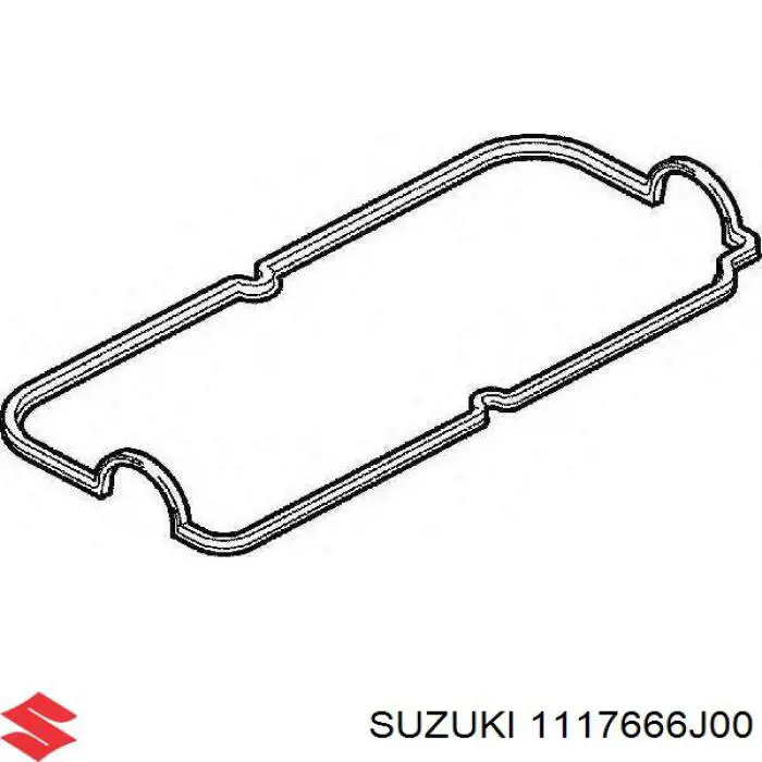 Прокладка клапанної кришки, права Suzuki 1117666J00 ціна, від 17.64 USD
